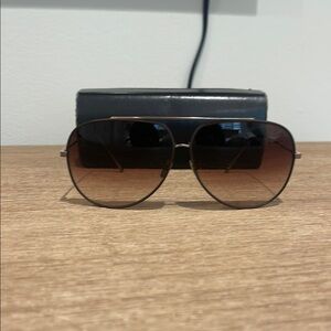 Dita Aviator Sunglasses with Case
